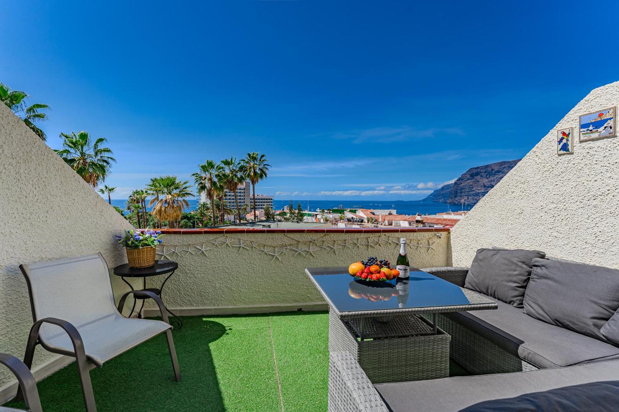 2Bedroom Losgigantes Amazing View Free Parking Fibre Acantilado de los Gigantes Luaran gambar