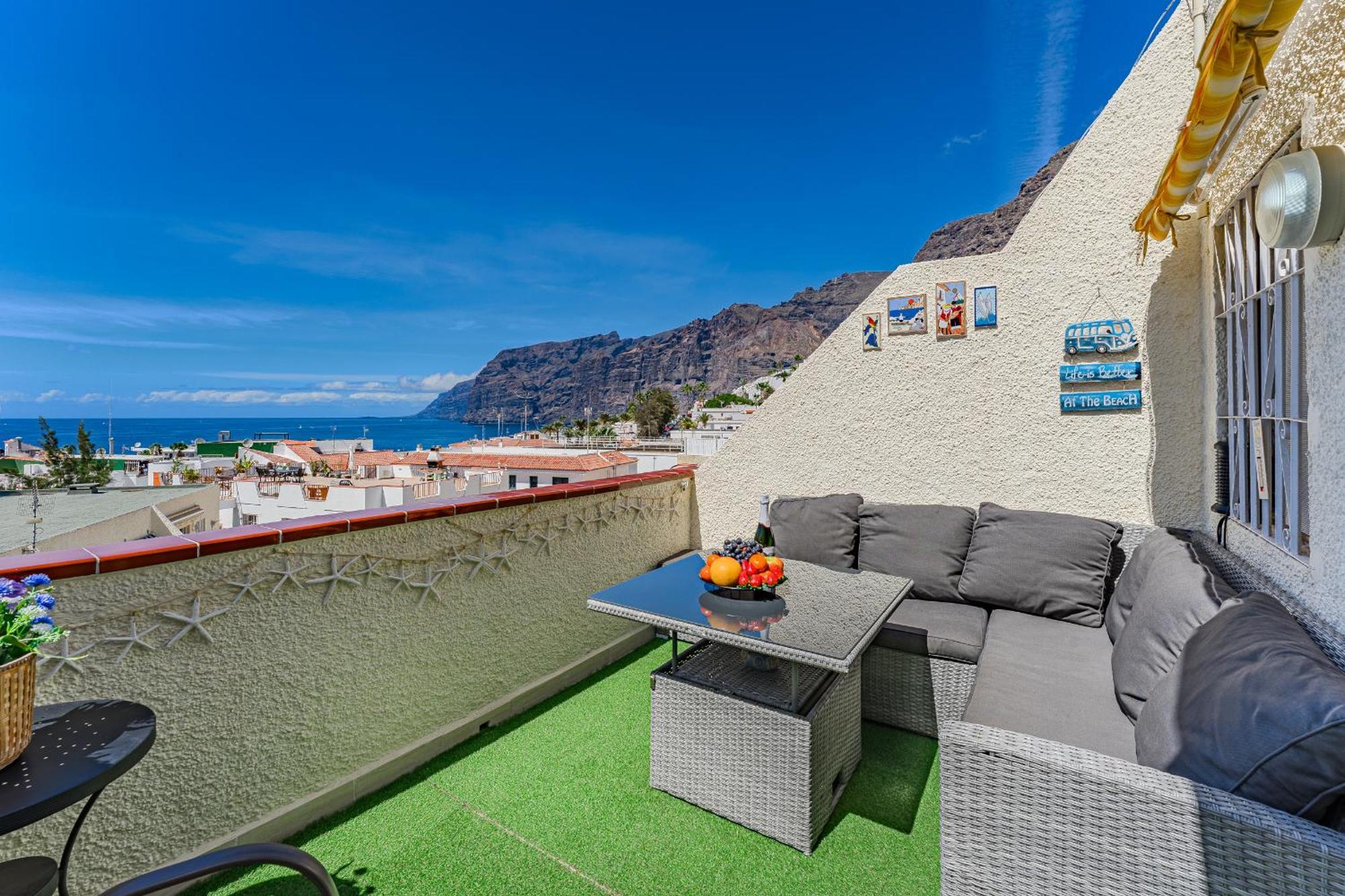 2Bedroom Losgigantes Amazing View Free Parking Fibre Acantilado de los Gigantes Luaran gambar